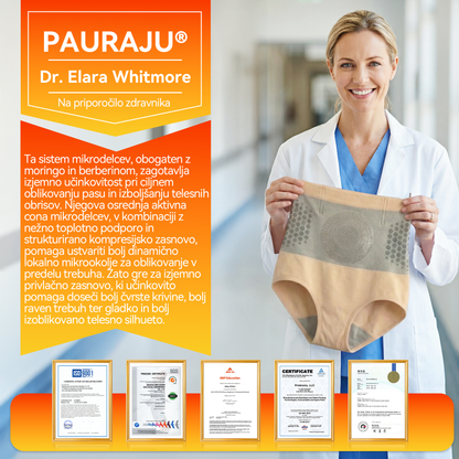Uradna trgovina blagovne znamke |👩‍⚕️𝑷𝑨𝑼𝑹𝑨𝑱𝑼® MORINGA & BERBERIN 4 V 1 MIKRO-DELČNO OBLIKOVANJE & KRATKE HLAČE ZA KURJENJE MAŠČOB🐽