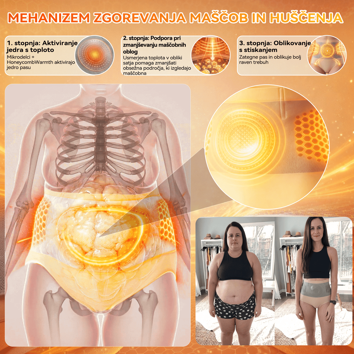 Uradna trgovina blagovne znamke |👩‍⚕️𝑷𝑨𝑼𝑹𝑨𝑱𝑼® MORINGA & BERBERIN 4 V 1 MIKRO-DELČNO OBLIKOVANJE & KRATKE HLAČE ZA KURJENJE MAŠČOB🐽