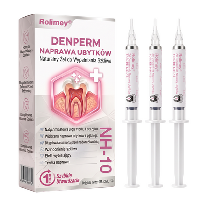 Rolimey® DenPerm – Naravni gel za zapolnitev skleninskih defektov pri kariesu🐸