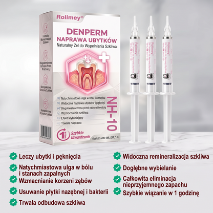 Rolimey® DenPerm – Naravni gel za zapolnitev skleninskih defektov pri kariesu🐸